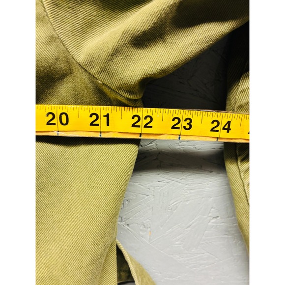 Madewell Field Jacket Women's M Olive Green Military Utility Belted Casual - Picture 8 of 11